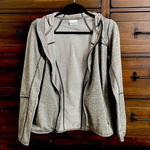 Columbia Gray Hoodie Jacket